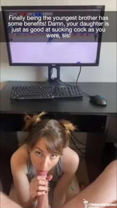 Being the “young and hot” uncle…