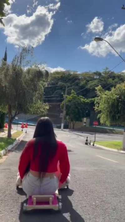 I never ride in one of those