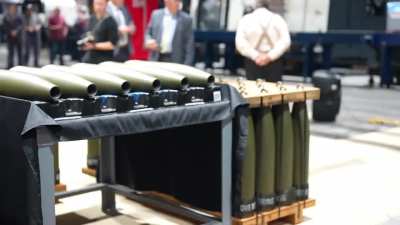 Zelensky's ammo plant visit fits The Office intro so well. Thanks to everyone who suggested this.