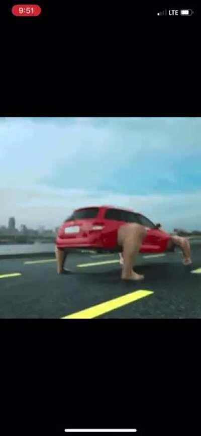 The baby turned me to a convertible, what y’all think ⁉️