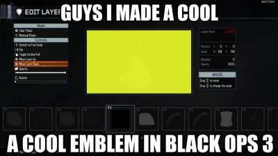 hmu for custom emblems 😳😳😳😱😱😱(jk LOL only I get to have epic emblems)