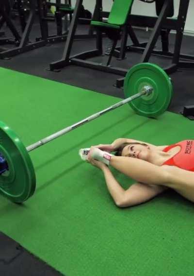 Gymnasts are built different