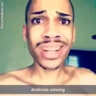 iphone users stay hating 😤