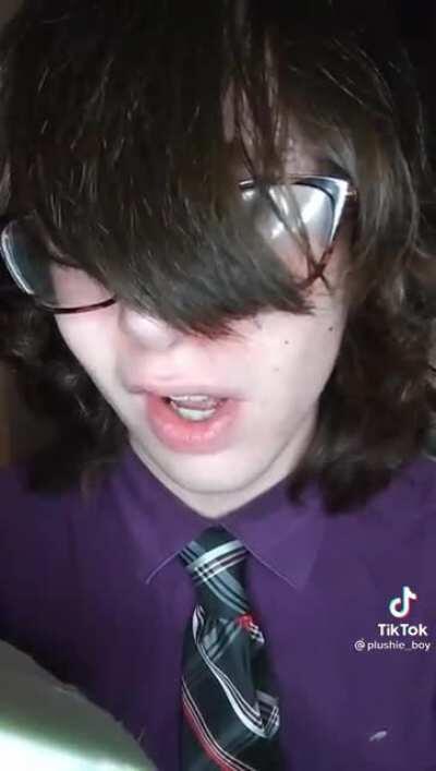 He can't see haters with that hair