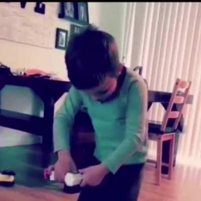 Kid shoots himself in the penis