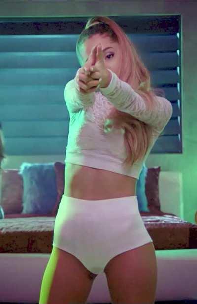 Ariana Grande has such a cute little ass. This look drives me crazy!