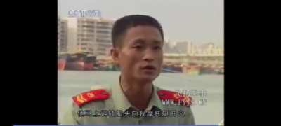 CCTV-7 documentary footage of Hainan Border Defense Corps 1st Coast Guard Flotilla engaging vietnamese pirates in the south china sea, January 8 2005