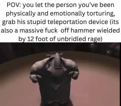 âItâs also a hammerâ is one of the most cathartic and hardest quotes in the entirety of 40K