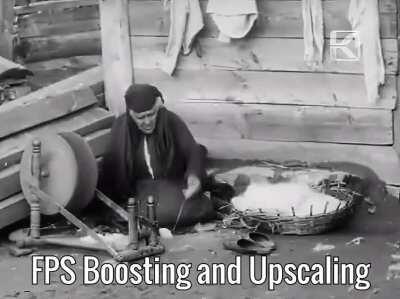 I upscaled and colorized the footage about the earliest born person ever (1905) to be caught on film which was posted online yesterday by u/Ainsley-Sorsby