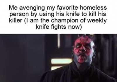 I have avenged his honor