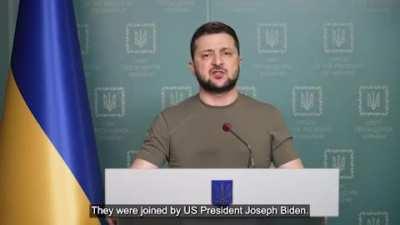 9:58 President Zelenskyy's daily public address on 26th March, 31st day of invasion - with English subtitles