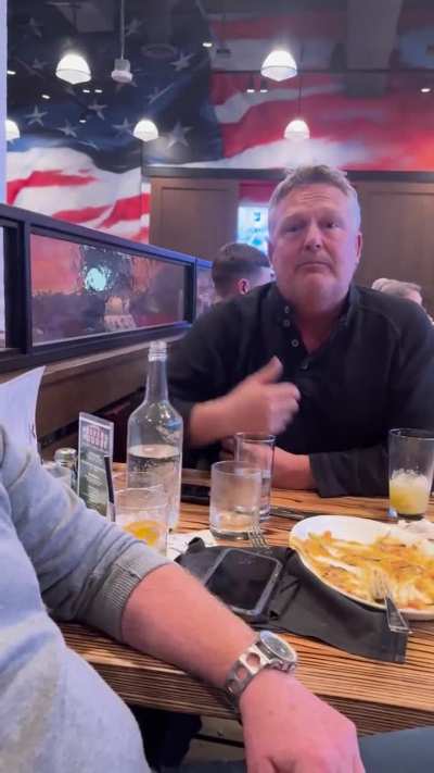 Reston,  VA Trumper calls me the c -word, a janitor/barista, and says Trump will deport me next week