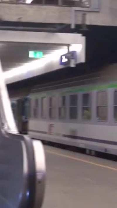 An Old Man having a Blast