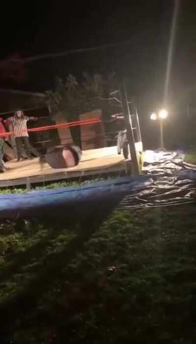 Backyard wrestling seems fun.