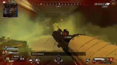 Its been 8 seasons and people haven't yet learnt that its not safe being in a small room with Caustic.