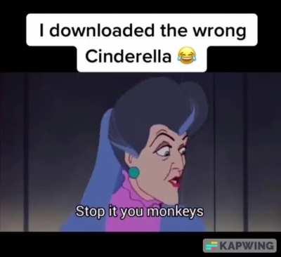 Cinderella if she was accurate to the dark lore