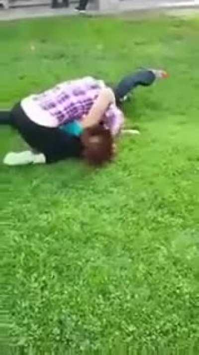 made sure the cameras saw her bloody face.. savage