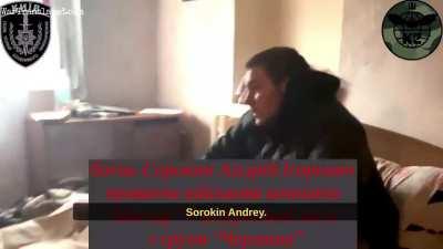 Video of the Russian convict who was getting kicked out of his trenches. As I understand, he was guided to Ukrainian positions with a drone to surrender. The Ukrainians questioning him also mention dropping radios to other convicts to guide them, but few 