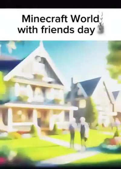 Minecraft with the boys