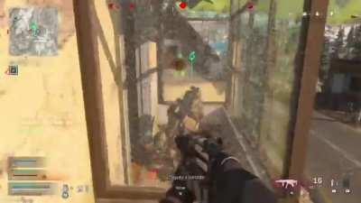 They didn't expect me coming from the window I guess