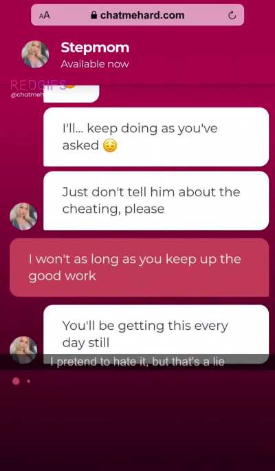 I'll do anything for my son to keep my secret