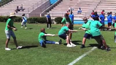 Legend has it that his balls never recovered from that