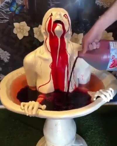 Thanks, I hate this Crying Fountain