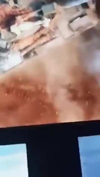 Syrian Rebels UAV drops bombs on SAA position 