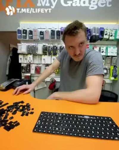 Improvisation is key