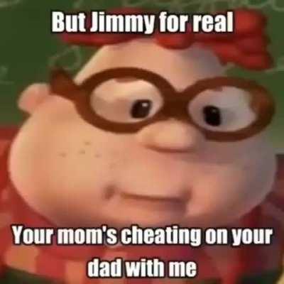 Jimmy is on a rant, gets his mom flipped over