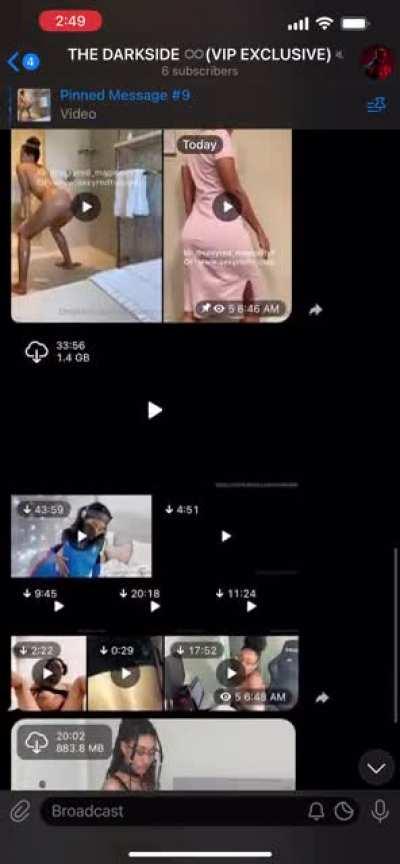 10$ entry fee for the new exclusive group “The Darkside” dm me for unlimited access to OF thots no RATS Im watching🙅🏽‍♂️