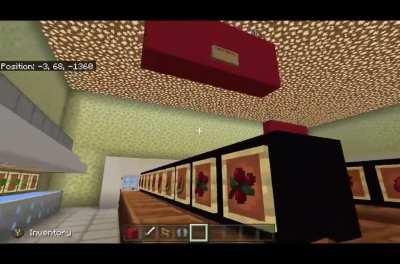 This HEB Supermarket I made in my city.