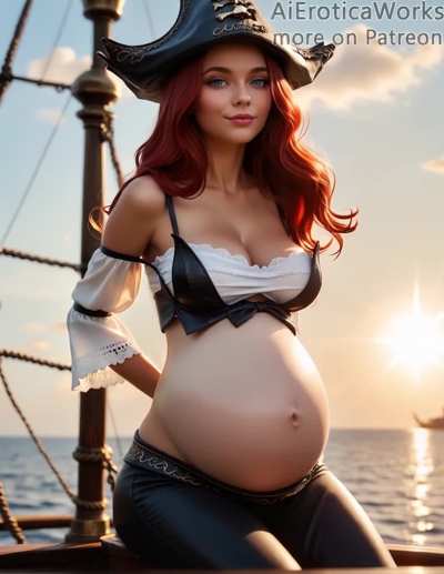 Red haired pirate quick pregnancy