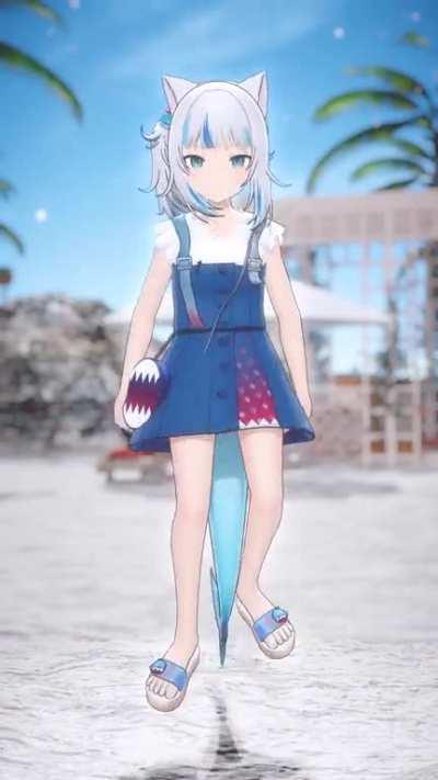 Gura's BBoomBBoom 【MMD】