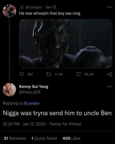 No because MCU Spiderman could NEVER take a curb stomping like this