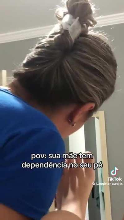 Lesbian feet sniffing 