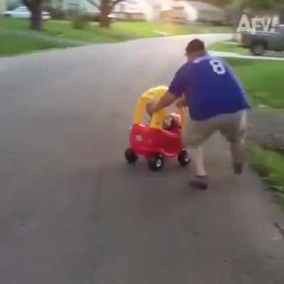 To save the kid