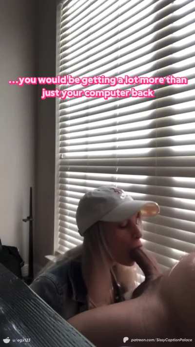 You're a natural sissy!