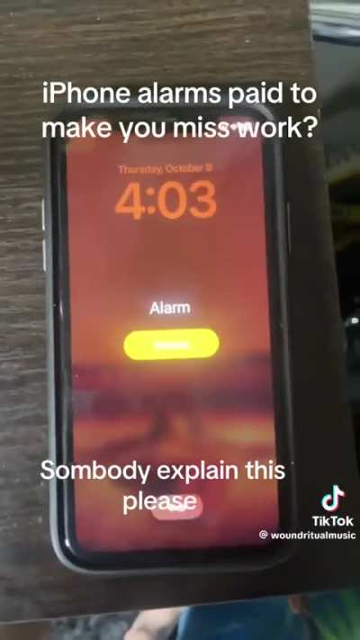 This alarm bug happens to me half of all days. I still haven’t found a solution. I’m on iOS 26