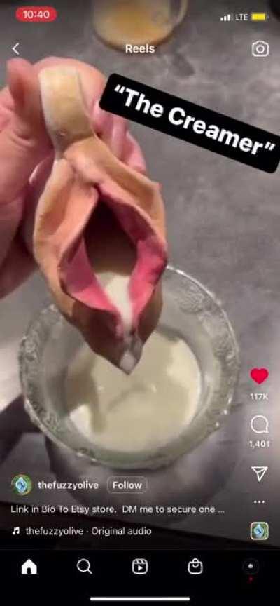 Thanks, I hate the “creamer”