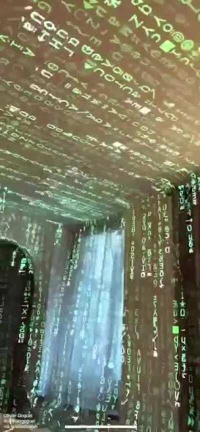 Matrix effect with LIDAR, Unity, and ARKit