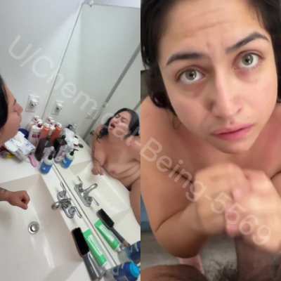 She loves getting dirty before getting clean