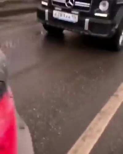 Normal driving in Russia