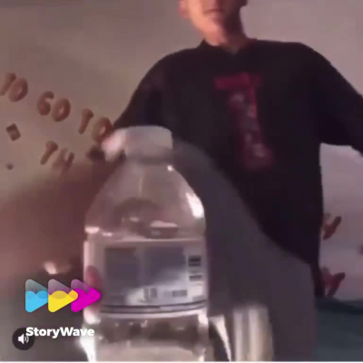 The pain of not hitting a bottle