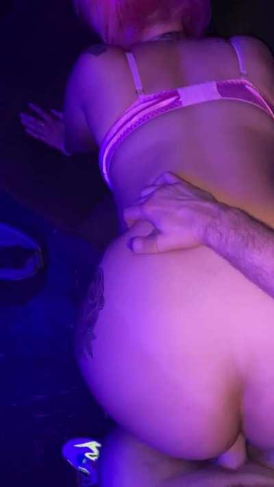 Hitting the spot after I let him cum all over my face 🤤 He’s the best