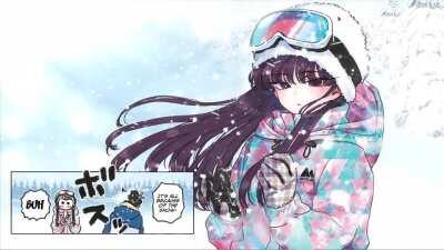 hi everyone, today i finished a komi-san wallpaper for wallpaperengine(link in the comments)