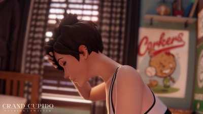 Tracer exercising [Overwatch] (grandcupido)