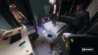 She called the ghost 