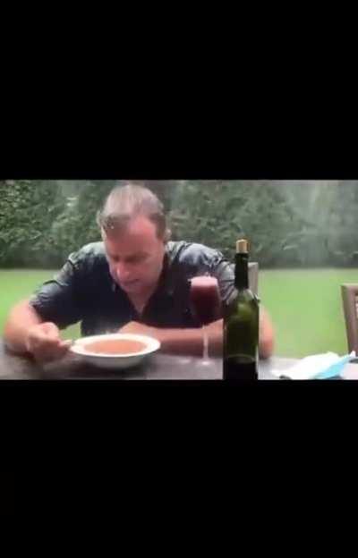 He sure knows how to set the mood