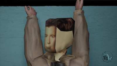 Part of an animation I made - If Rick Astley was The Imposter